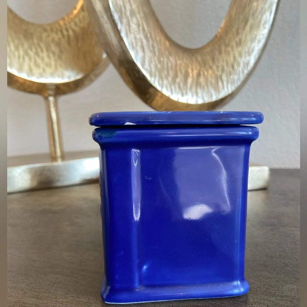 Sur la Table ANTICA FORNERIA DEL BORGO SPEZIE - Ceramic Salt Spice Box Italy